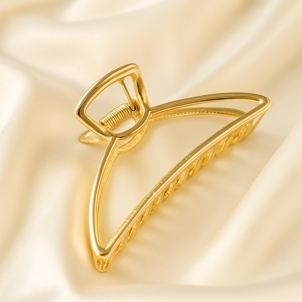 Elegant Gold Hair Clip